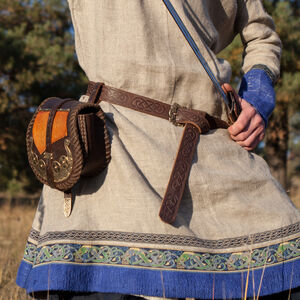 Sale: Wikinger Gürtel aus geprägtem Leder