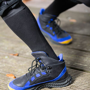 Schwarze Baumwollsocken in Einheitsgröße für den Alltag, geeignet für HEMA-Fechttraining