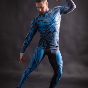 Schwertkampf Unterbekleidungs-Rashguard „Futura” Langarmshirt für Kampfsportarten