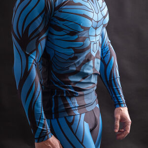Schwertkampf Unterbekleidungs-Rashguard „Futura” Langarmshirt für Kampfsportarten