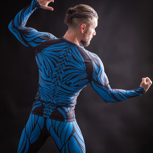 Schwertkampf Unterbekleidungs-Rashguard „Futura” Langarmshirt für Kampfsportarten