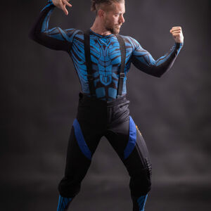 Schwertkampf Unterbekleidungs-Rashguard „Futura” Langarmshirt für Kampfsportarten