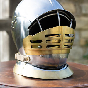 Spring Steel Burgonet Helmet "Morning Star"