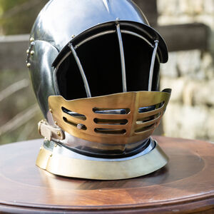 Spring Steel Burgonet Helmet "Morning Star"
