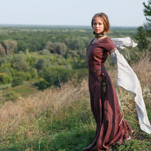 Übervorrat Sale Mittelalter Kleid aus Leinen „Bogenschützin“