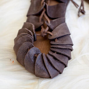 Wikinger Sandalen aus Leder „Schildmaid“