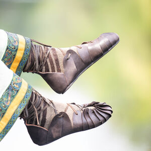 Wikinger Sandalen aus Leder „Ingrid“