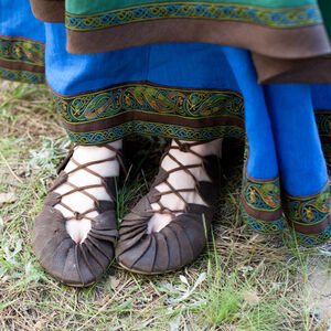 Wikinger Sandalen aus Leder „Schildmaid“