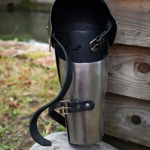 WMA Leichte Armschienen mit Ellbogenschutz „Heckenritter“ aus Federstahl