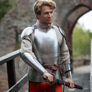 Leichte, gehärtete WMA-Schwertkampf Schulterstücke