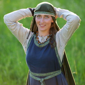 Wollcape mit Fransen „Mittelalter Familie”