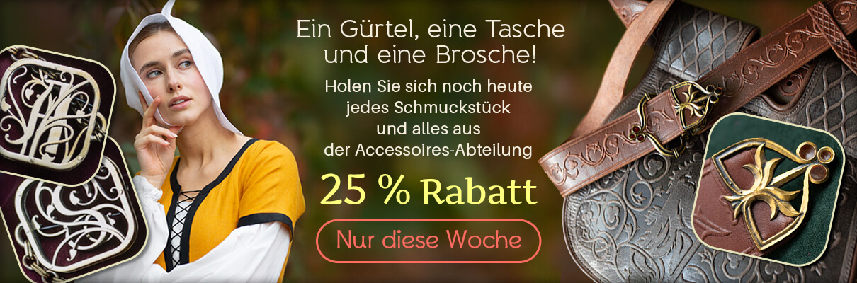 Accessoires und Schmuck vervollständigen Ihren Look!