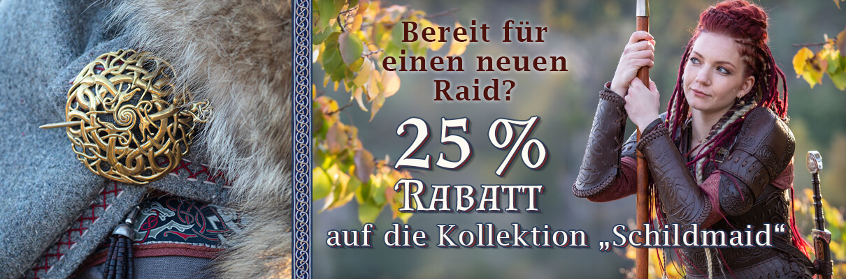 25% Rabatt auf die gesamte Kollektion!