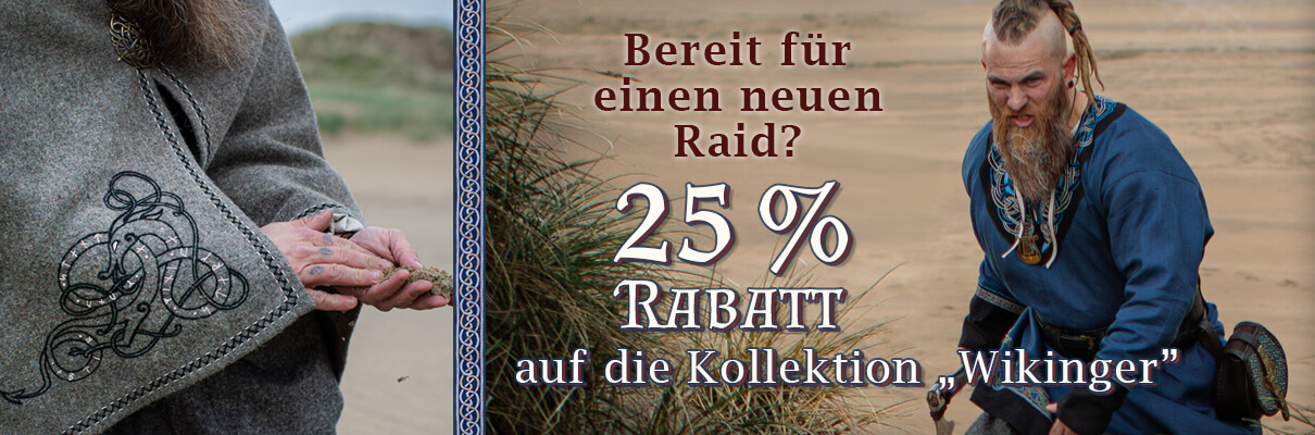 25% Rabatt auf die gesamte Kollektion!
