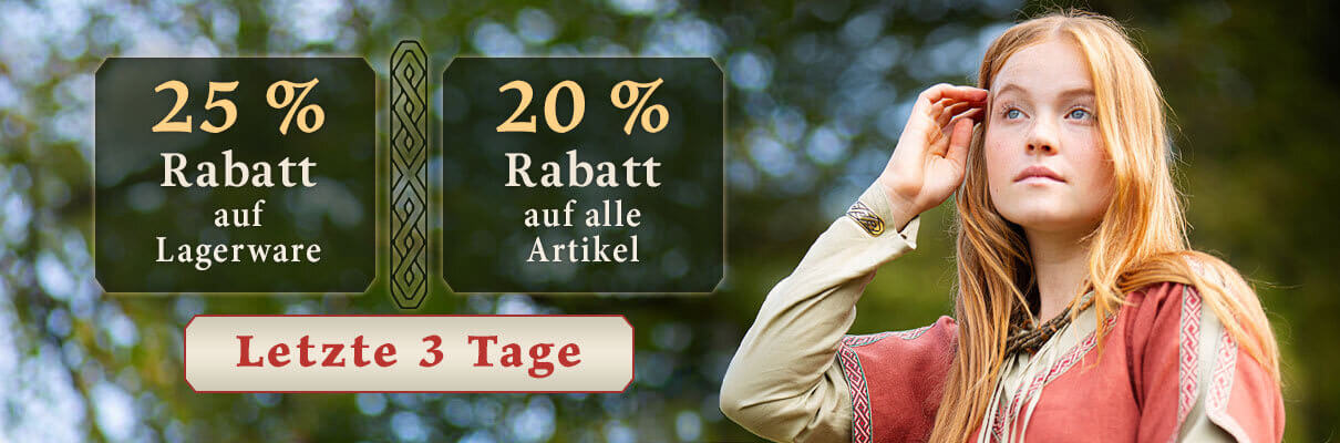 Wir sind zurück! Aber noch 3 Tage des Angebots